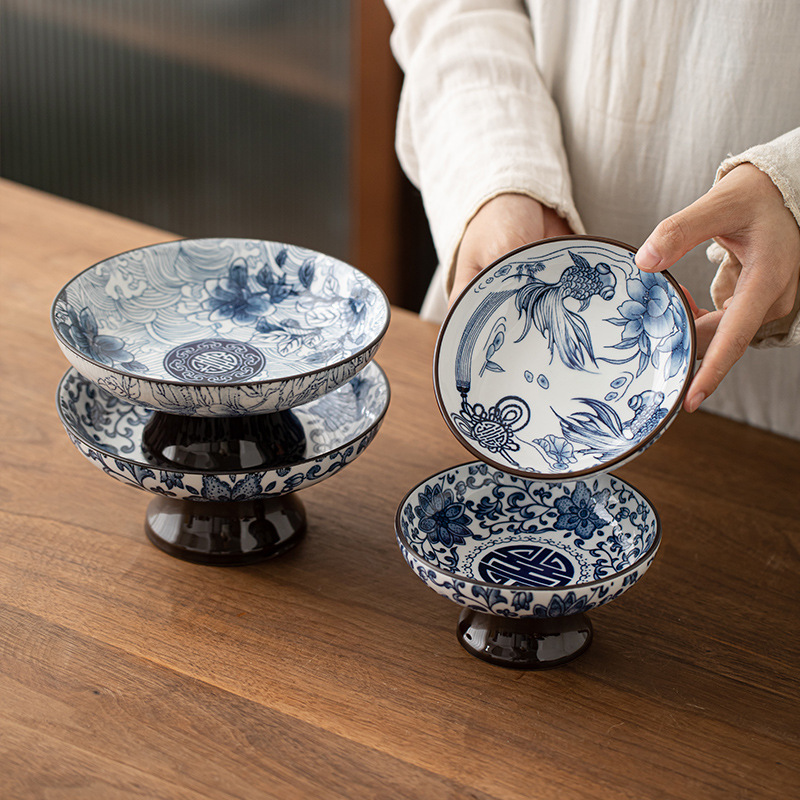 Retro Blue and White Chinese R - огляд і ціна Food Like Snacks
