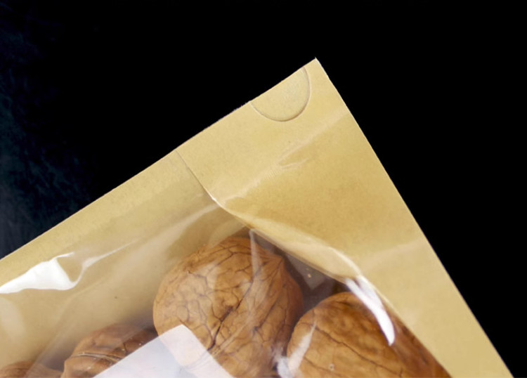 100PCS Clear Stand-up Kraft Pa - огляд і ціна Food Like Snacks